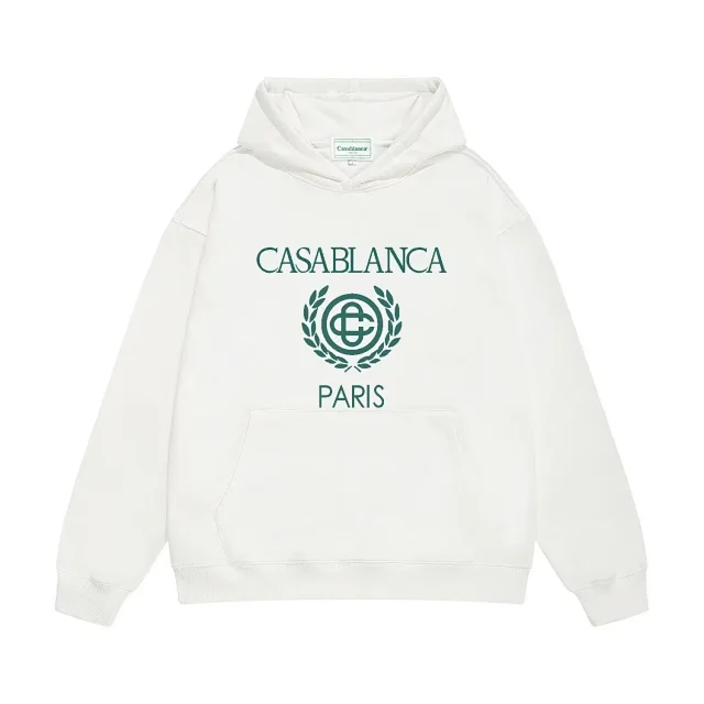 Casablanca Hoodies & Sweatshirts Logo Print Pullover Hoodie product detail image 7