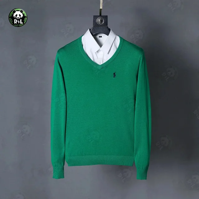 Polo Ralph Lauren Knitwear V-Neck Pony-Embroidered Sweater product detail image 8