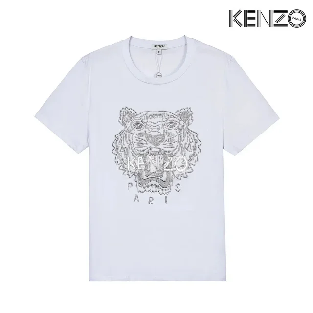 Kenzo T-Shirts Tiger Embroidered product detail image 5
