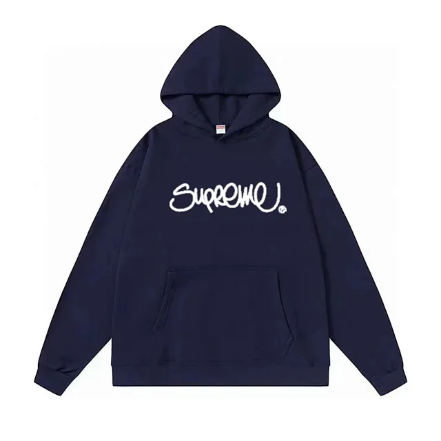 Supreme Hoodies & Sweatshirts Logo Pullover Hoodie with Kangaroo Pocket product detail image 8