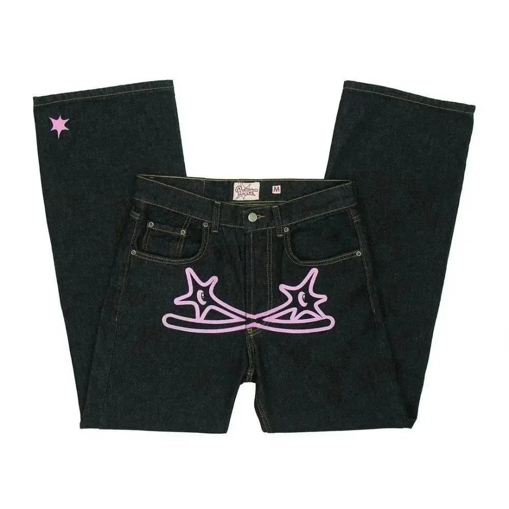 Unbranded Jeans Graphic Embroidered — ALBB-020