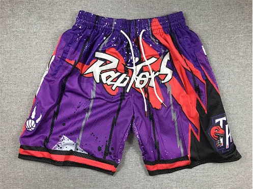Unbranded Shorts Basketball with Toronto Raptors-inspired graphic prints product detail image 2