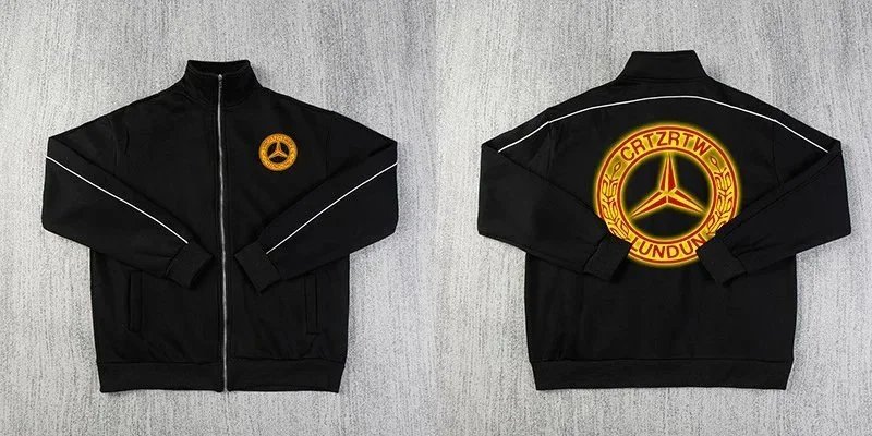 Corteiz Jackets Zip-Up Graphic Track Jacket — 31