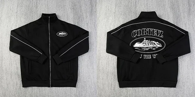 Corteiz Jackets Zip-Up Graphic Track Jacket product detail image 18