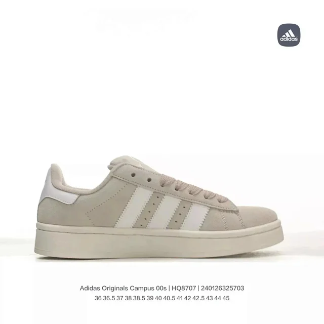 Adidas Sneakers Campus low-top three-stripe product detail image 6