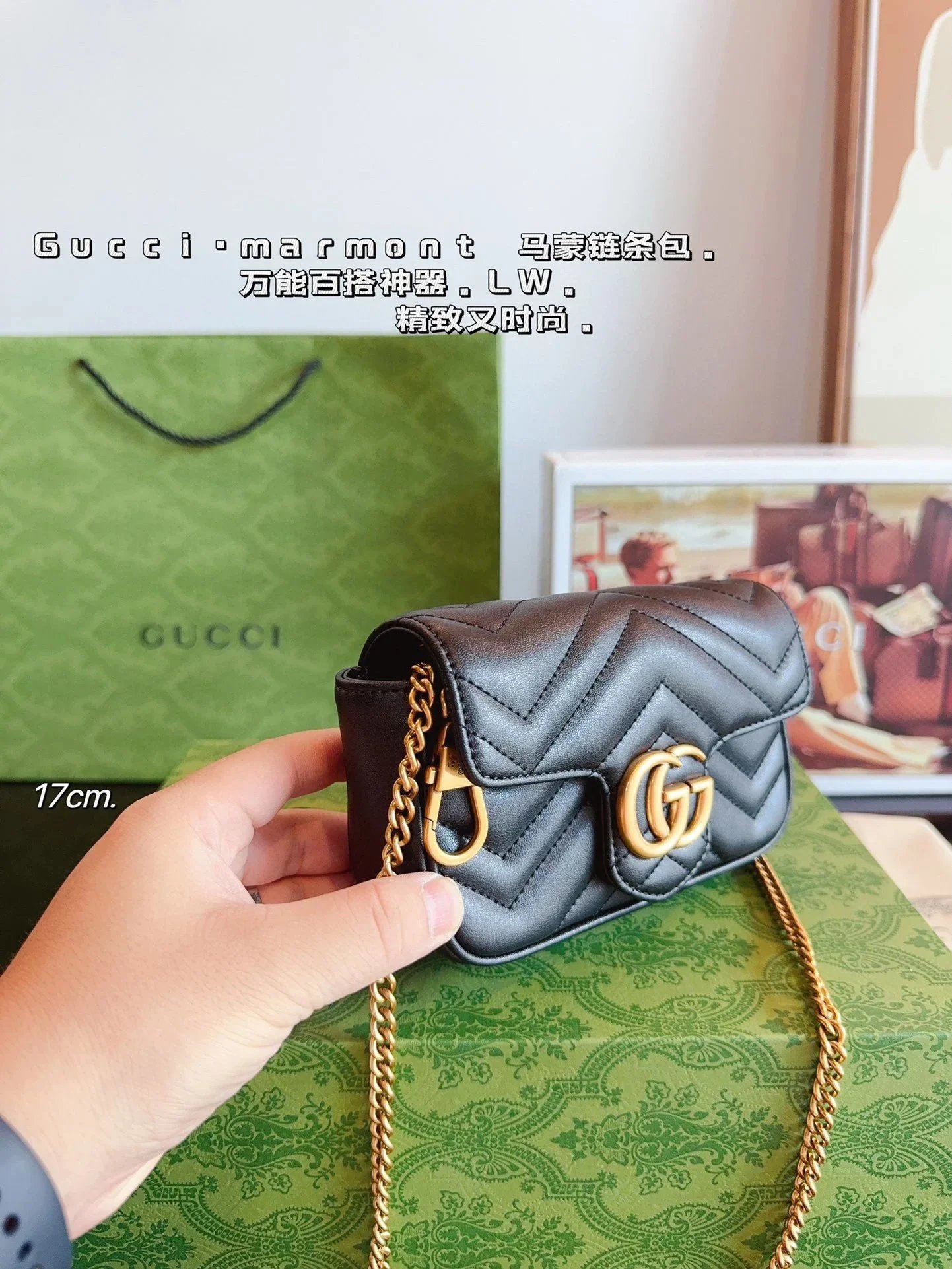 Dior Caro Saddle Bag Oblique Navy and Beige Crossbody Bag - 6