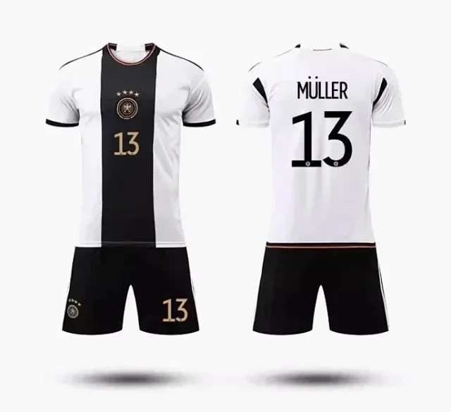 Unbranded Football Jerseys Germany Jersey and Shorts Set product detail image 6