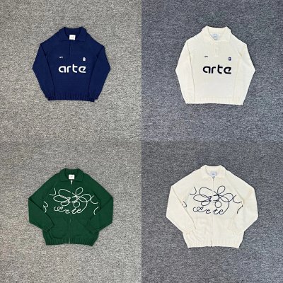 arte Knit Polo Sweater [4 styles]