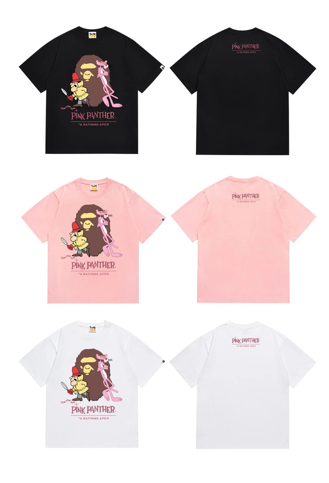A Bathing Ape Classic猿人头印花T恤系列 Multicolor T-Shirt - 14