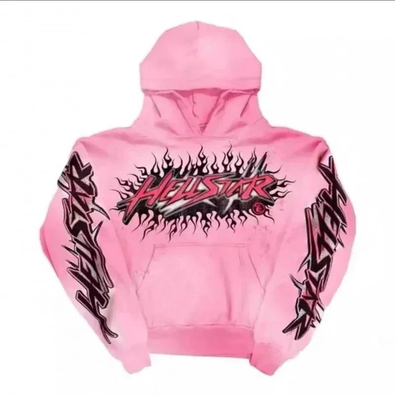 Hellstar Hoodies & Sweatshirts Graphic Pullover Hoodie — ALBB-LMWY-0047