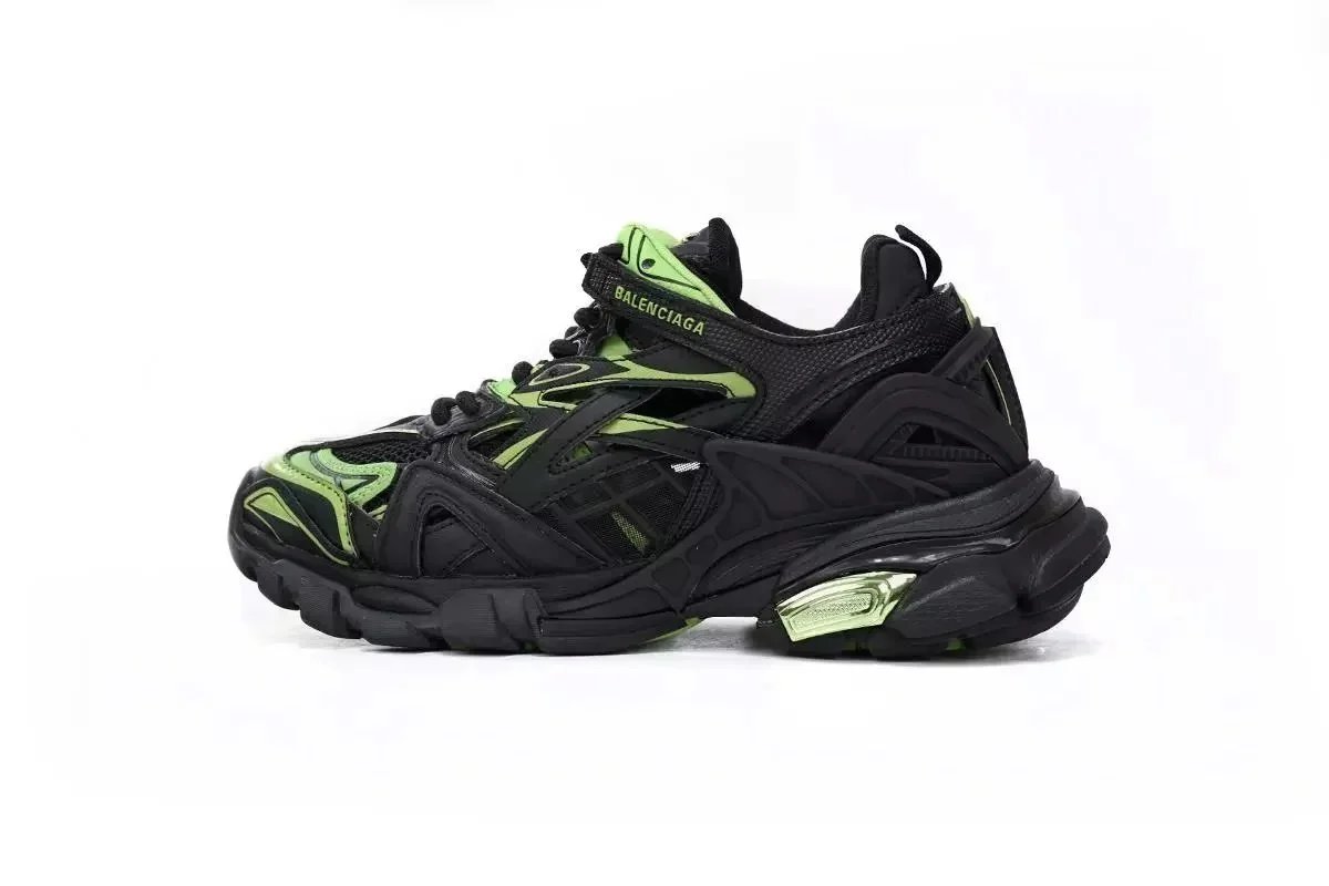Balenciaga Sneakers Track — Black Green