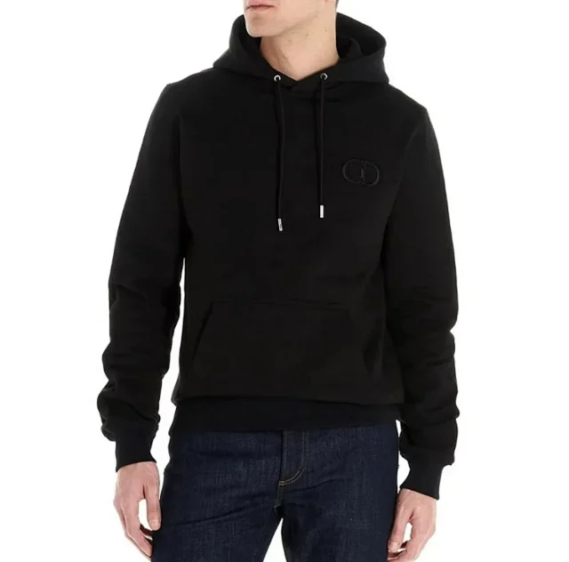 Dior Hoodies & Sweatshirts CD Logo Pullover Hoodie with Kangaroo Pocket product detail image 6
