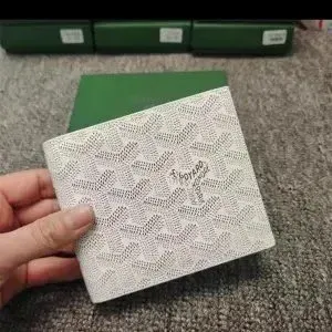 Goyard Saint Louis Bi-Fold Wallet White - 1