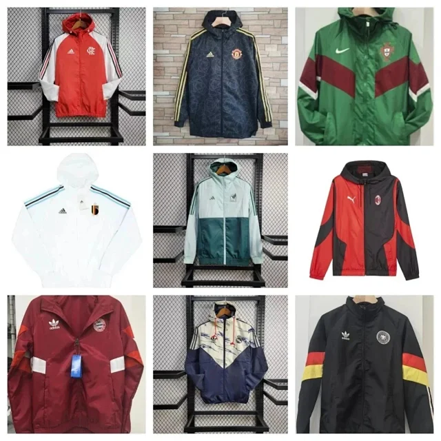 Adidas Jackets Football Club Windbreaker Jacket product detail image 4