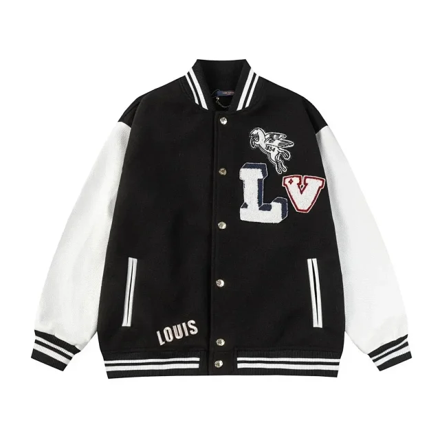 Louis Vuitton Jackets Varsity Patch Jacket product detail image 4