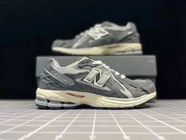 New Balance 2002R Gray Beige Running Shoes - 1