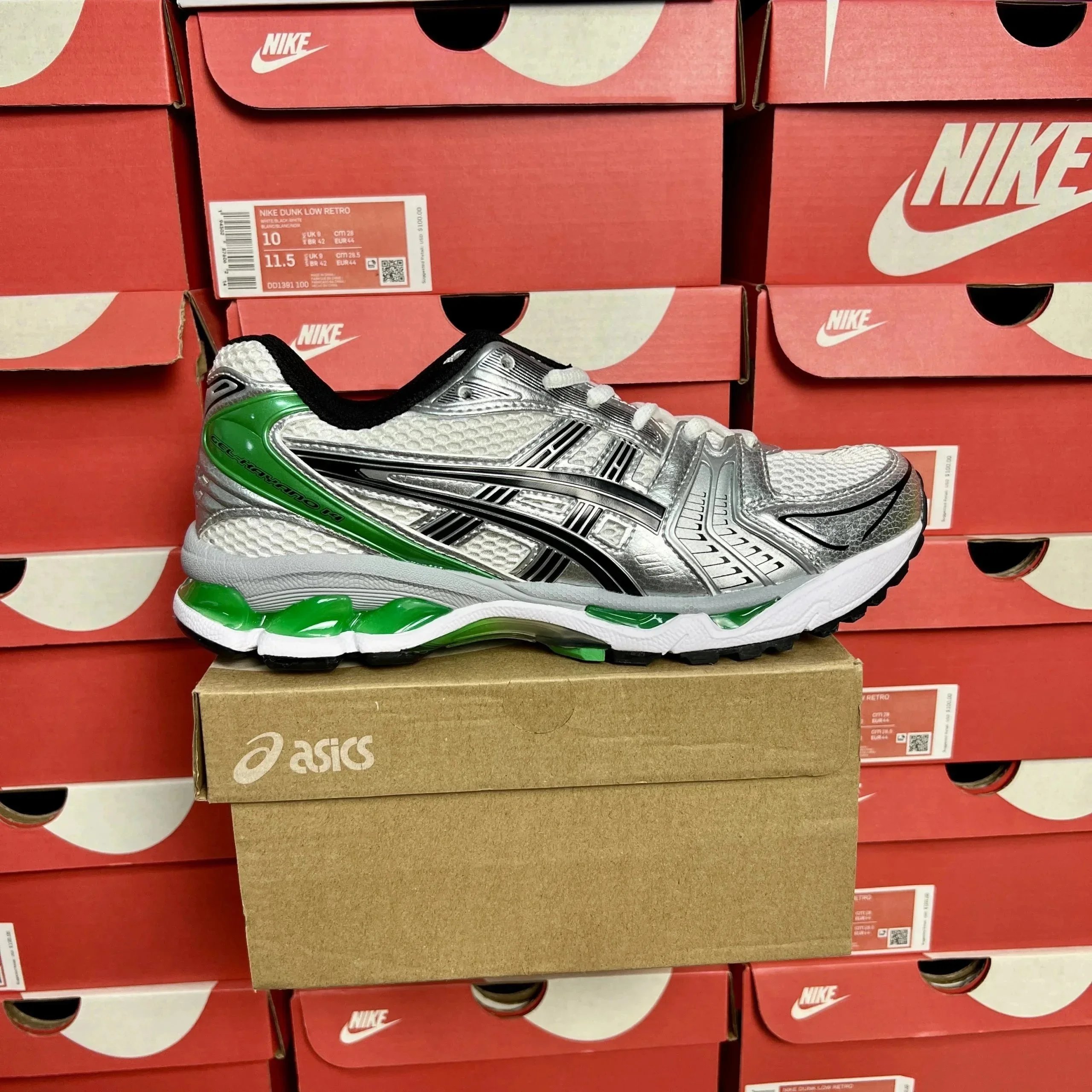 ASICS Sneakers GEL-KAYANO 14 — 1201A019-110 Malachite Green