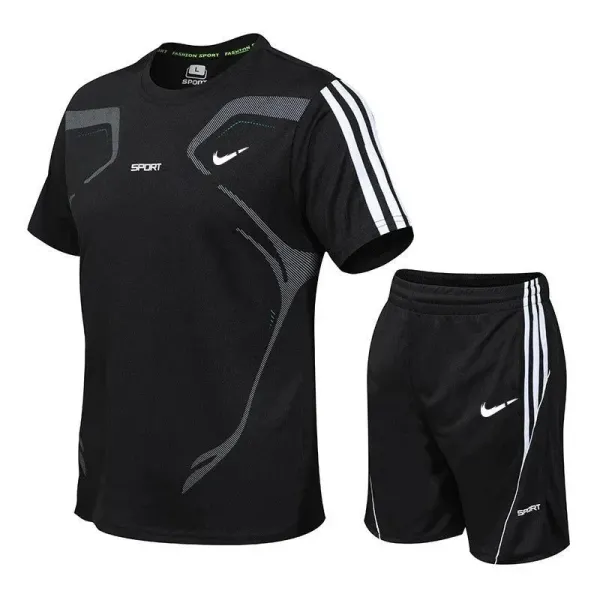 Nike Sport Performance Set Black/White Activewear - 1