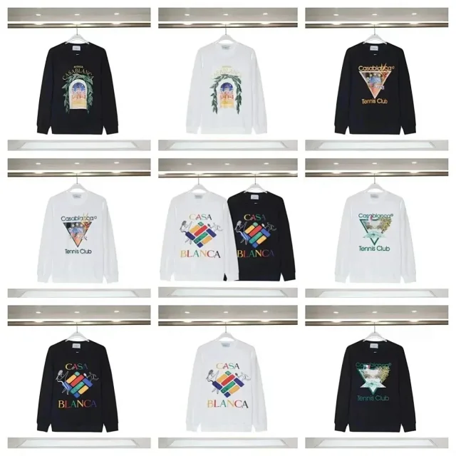 Casablanca Hoodies & Sweatshirts Graphic crewneck sweatshirt product detail image 1
