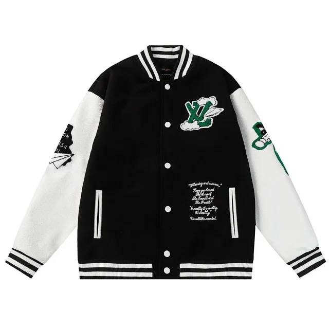 Louis Vuitton Jackets Varsity Patch Jacket product detail image 11