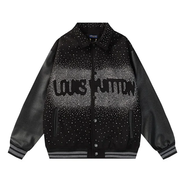 Louis Vuitton Jackets Varsity Patch Jacket product detail image 15
