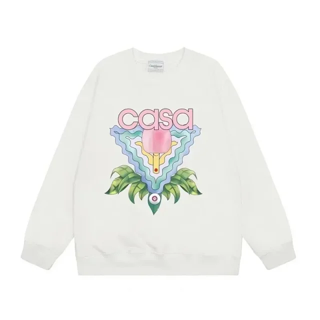 Casablanca Hoodies & Sweatshirts Graphic crewneck sweatshirt product detail image 15