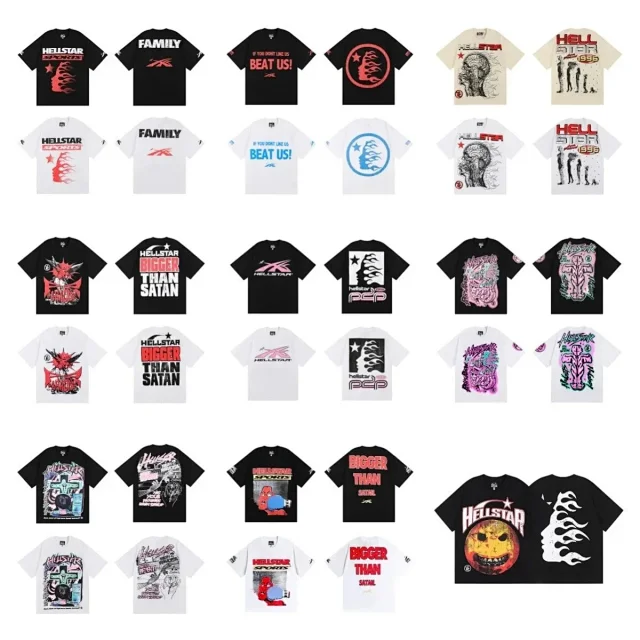 Hellstar T-Shirts Graphic Short-Sleeve Crewneck product detail image 2