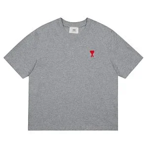 AMI Paris T-Shirts de Cœur Logo T-Shirt product detail image 1