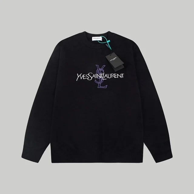 Saint Laurent mixed knitwear and button-up shirt styles product detail image 8