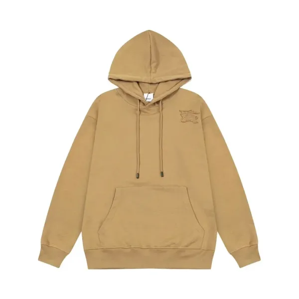 Burberry Logo-Embroidered Black Hoodie - 5