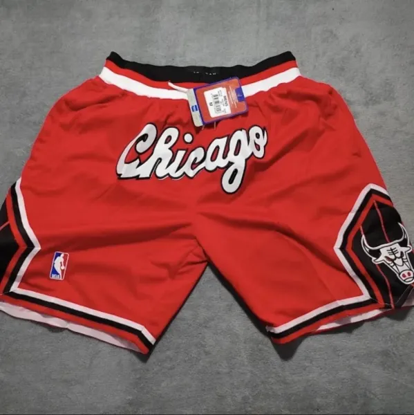 Chicago Bulls NBA Swingman Shorts Red - 1