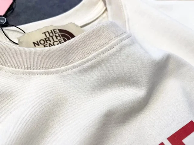 The North Face T-Shirts Gucci collaboration logo graphic product detail image 8