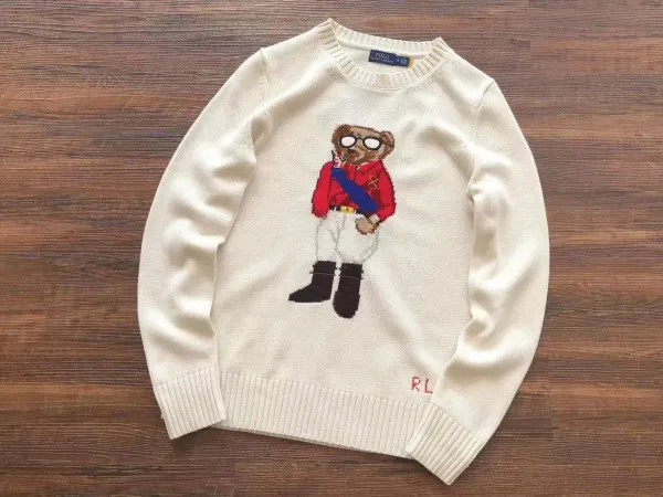 Ralph Lauren Quarter-Zip Sweater Coral - 6