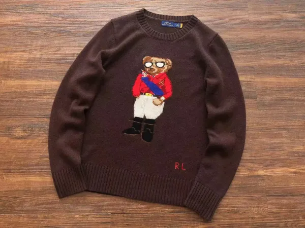 Ralph Lauren Quarter-Zip Sweater Coral - 7