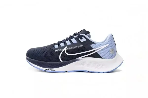 Nike Air Zoom Pegasus 39 Navy and Light Blue Running Shoes - 1