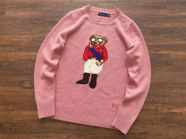 Ralph Lauren Quarter-Zip Sweater Coral - 9