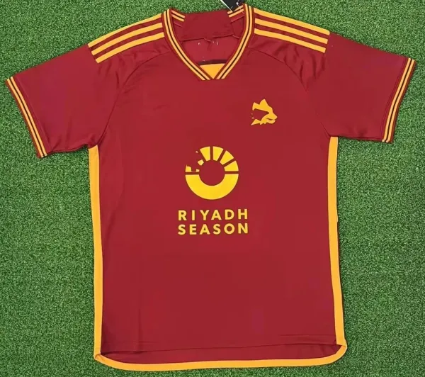 AS Roma x Riyadh Season 2024-25 Third Jersey Burgundy - 1