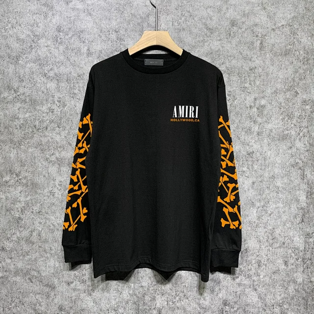 AMIRI Hoodies & Sweatshirts Crewneck logo-print sweatshirt product detail image 5