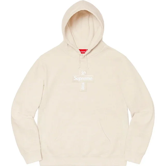 Supreme Hoodies & Sweatshirts Cross Box Logo Hooded Sweatshirt product detail image 7