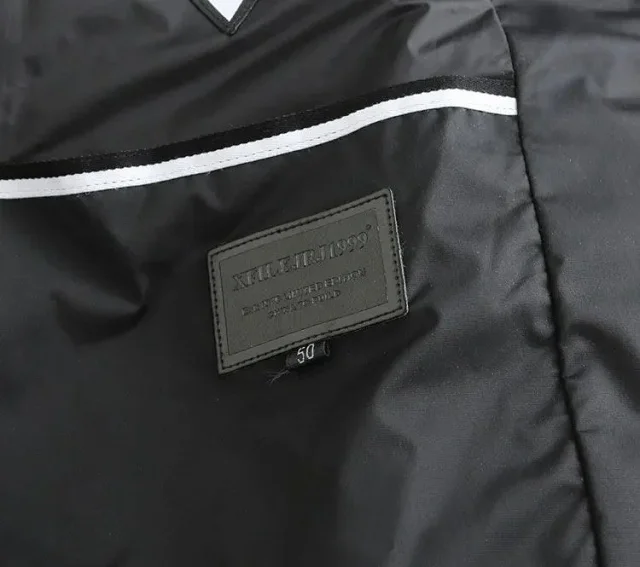 Louis Vuitton Down Jackets Black quilted puffer jacket with stand collar product detail image 11