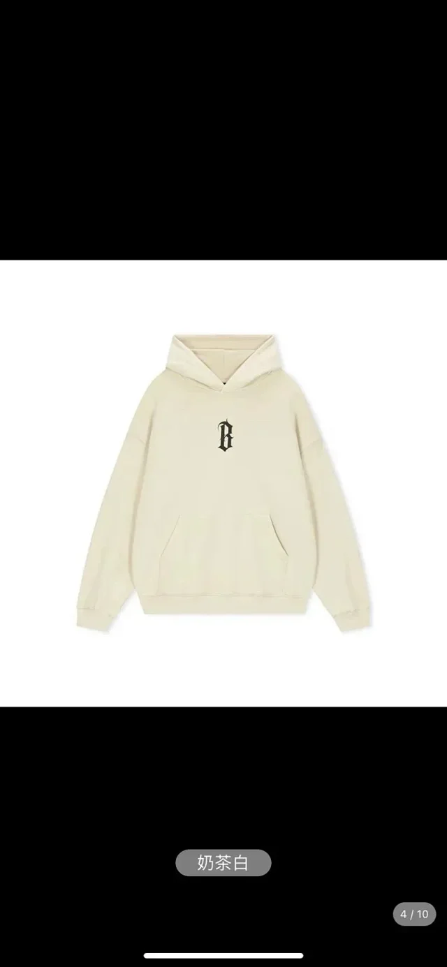 Givenchy Hoodies & Sweatshirts Hooded Pullover with Kangaroo Pocket and Monogram Print product detail image 4