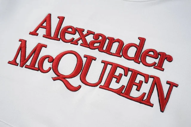 Alexander McQueen Hoodies & Sweatshirts Logo Graphic Pullover Hoodie product detail image 21