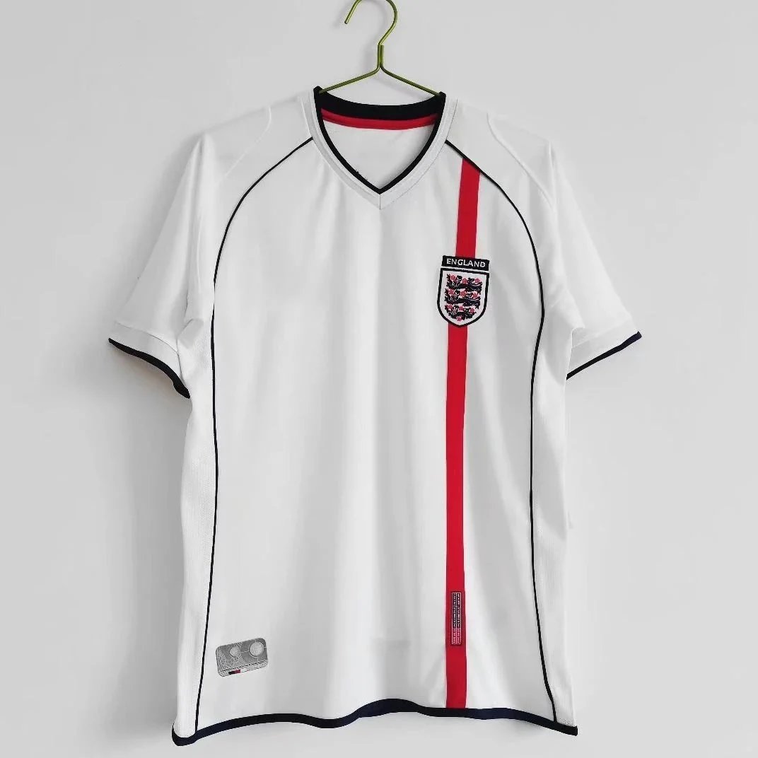 Unbranded Football Jerseys Retro National Team Short-Sleeve — England’s home matches in the 2001/03 season
