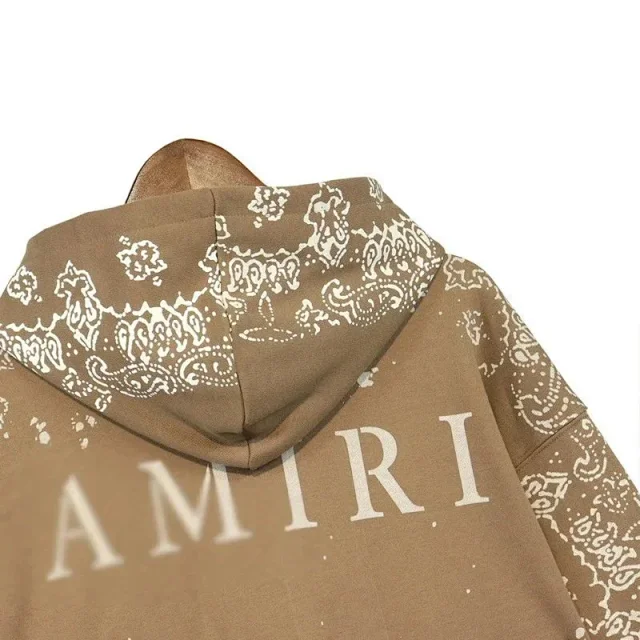 AMIRI Hoodies & Sweatshirts Logo Print Pullover Hoodie product detail image 10