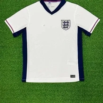 England National Team Home Jersey White/Navy - 1