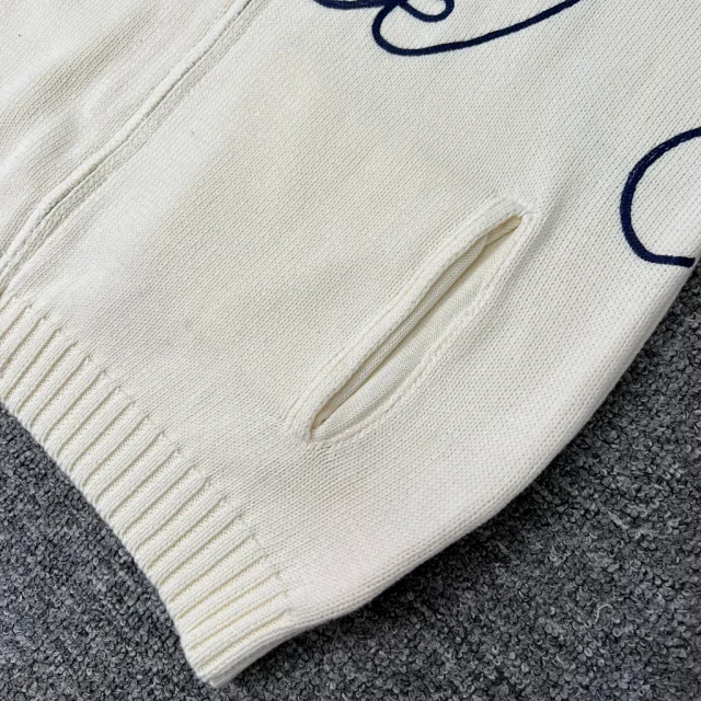 Arte Knitwear Logo Knit Sweater and Zip Cardigan product detail image 11
