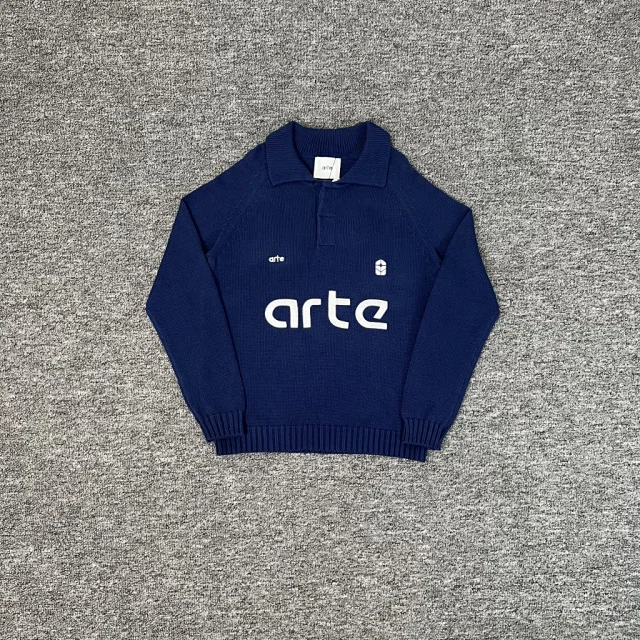 Arte Knitwear Logo Knit Sweater and Zip Cardigan product detail image 7