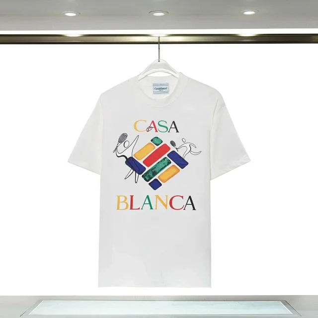 Casablanca T-Shirts Short-Sleeve Graphic Print product detail image 7