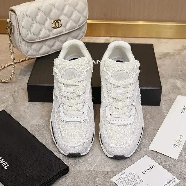 Chanel Sneakers Chunky lace-up with interlocking CC logo product detail image 6