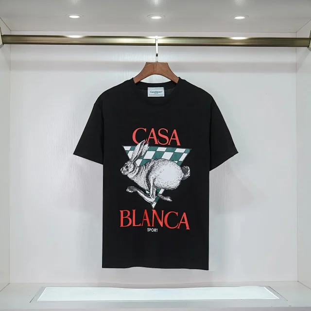 Casablanca T-Shirts Short-Sleeve Graphic Print product detail image 9